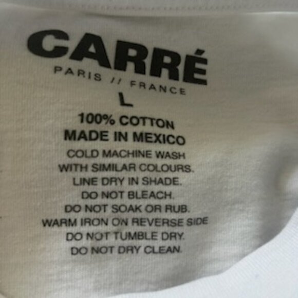 Men's Streetwear Carre Rolling Worldwide Oversized T-Shirt Short Sleeve Tee - Picture 4 of 8